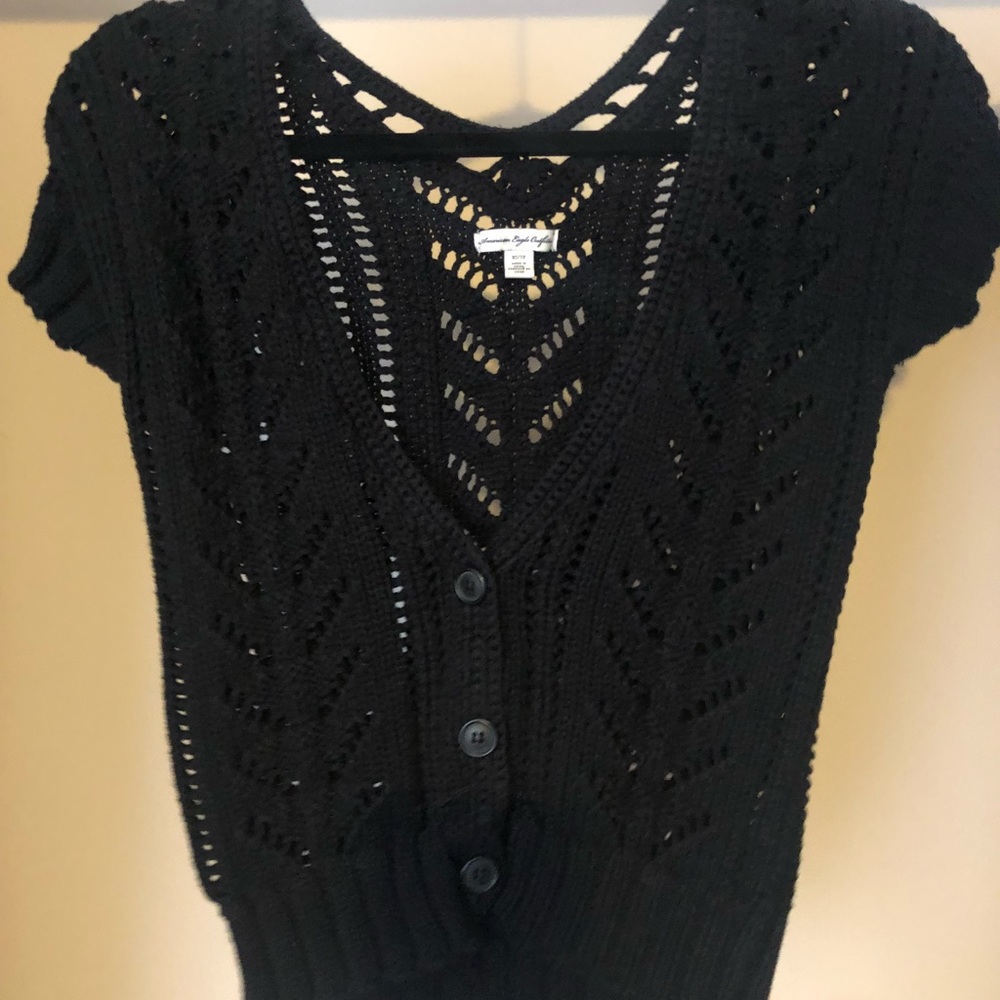 American Eagle Short Sleeve Sweater
